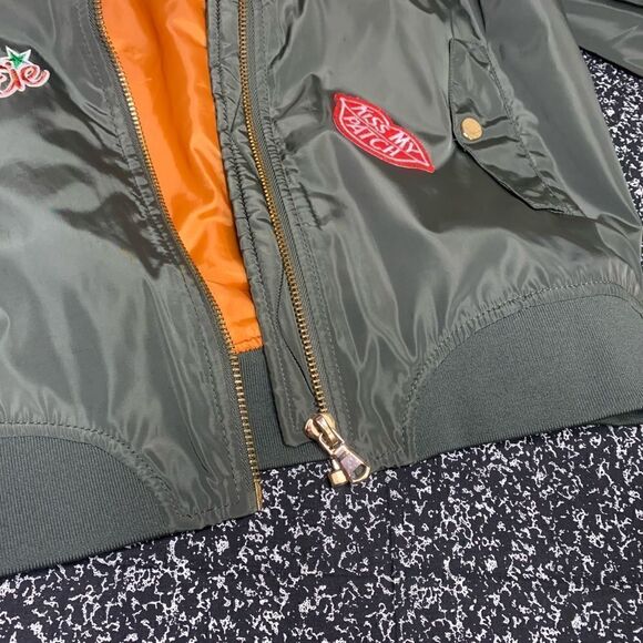 Ci Sono Olive Green Patch Jacket - Picture 9 of 9
